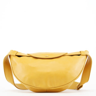 Gucci Yellow Calfskin Leather Waist Bag