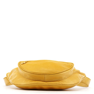 Gucci Yellow Calfskin Leather Waist Bag