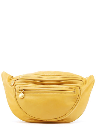 Gucci Yellow Calfskin Leather Waist Bag