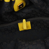 Gucci Yellow Lizard Leather Shoulder Bag