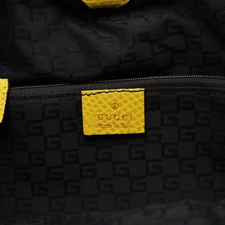 Gucci Yellow Lizard Leather Shoulder Bag