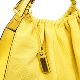 Gucci Yellow Lizard Leather Shoulder Bag