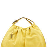 Gucci Yellow Lizard Leather Shoulder Bag