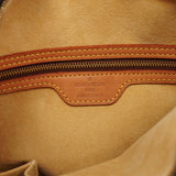 Louis Vuitton Sac porté épaule Looping en toile Monogram marron
