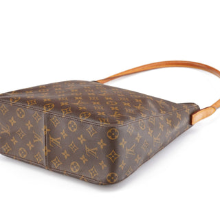 Louis Vuitton Brown Monogram Canvas Looping Shoulder Bag