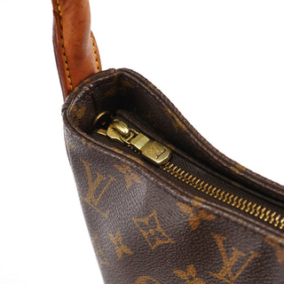Louis Vuitton Brown Monogram Canvas Looping Shoulder Bag