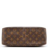 Louis Vuitton Sac porté épaule Looping en toile Monogram marron