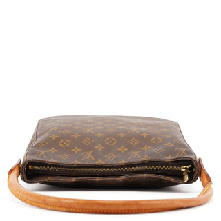 Louis Vuitton Brown Monogram Canvas Looping Shoulder Bag