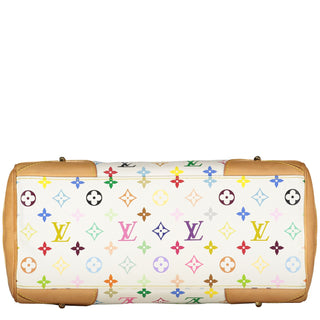 Louis Vuitton White Multicolour Monogram Murakami Claudia Bag