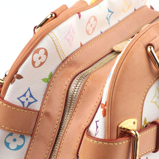 Louis Vuitton White Multicolour Monogram Murakami Claudia Bag