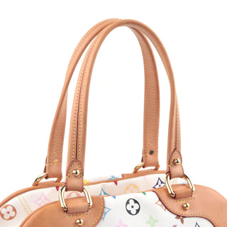 Louis Vuitton White Multicolour Monogram Murakami Claudia Bag