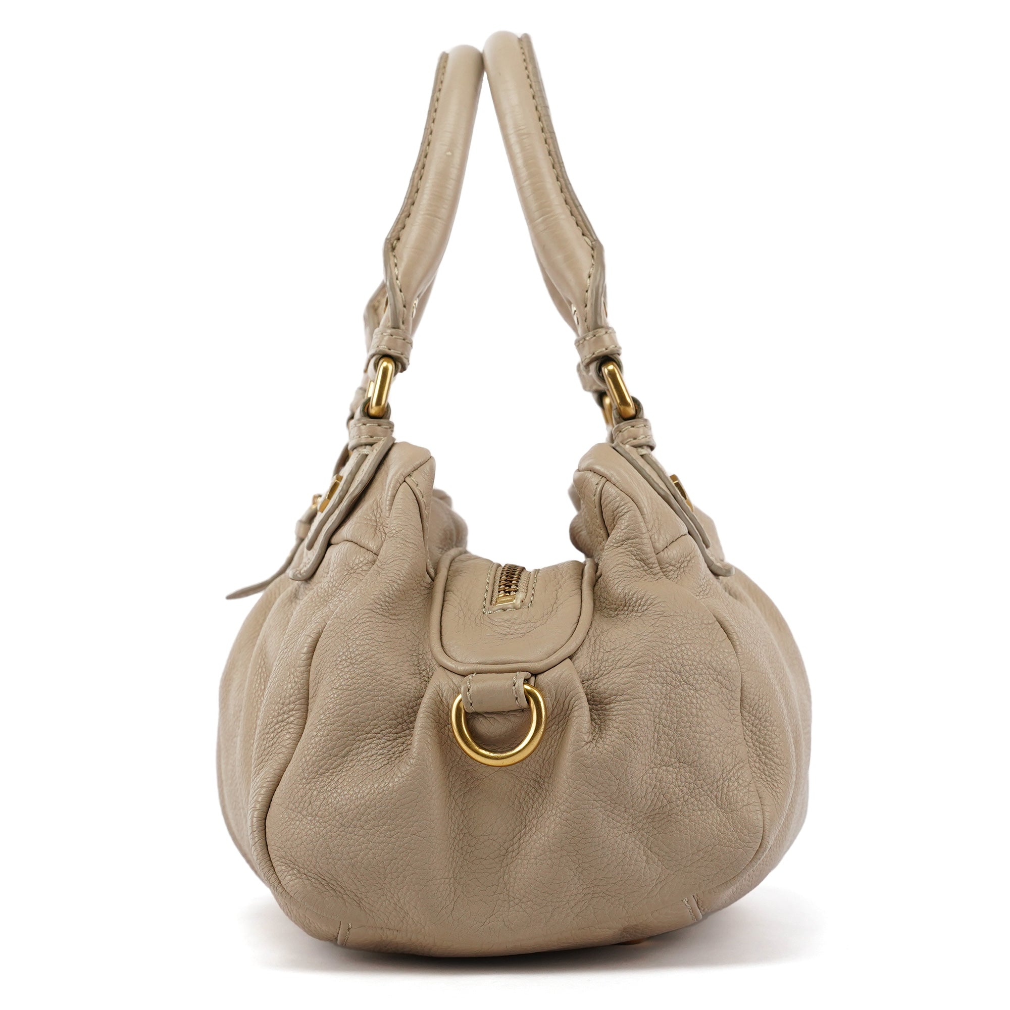 Marc by Marc Jacobs Sac deux portés Classic Q en cuir beige
