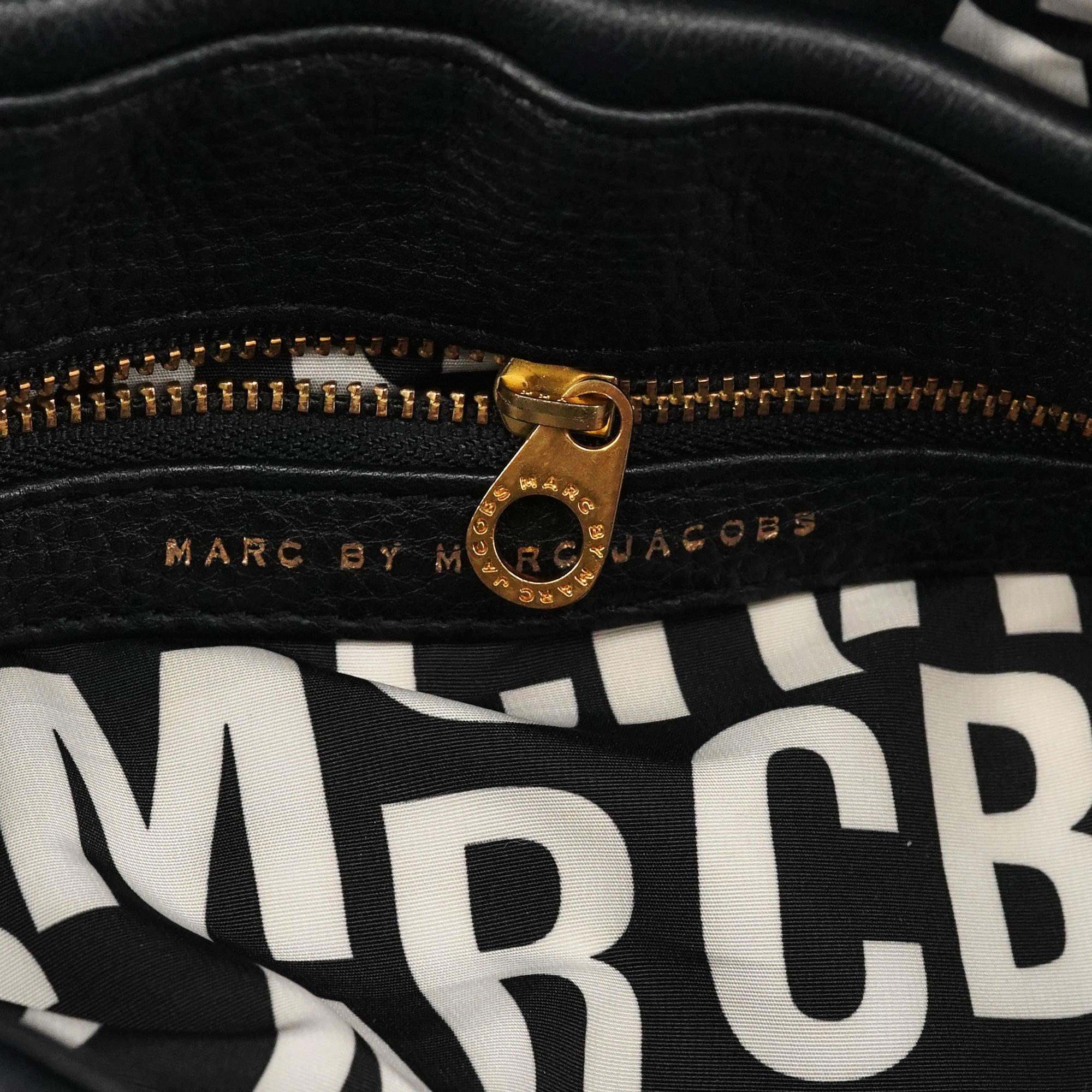 Marc by Marc Jacobs Black Leather Classic Q 2-Way Bag
