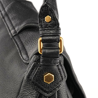Marc by Marc Jacobs Black Leather Classic Q 2-Way Bag