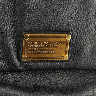 Marc by Marc Jacobs Black Leather Classic Q 2-Way Bag