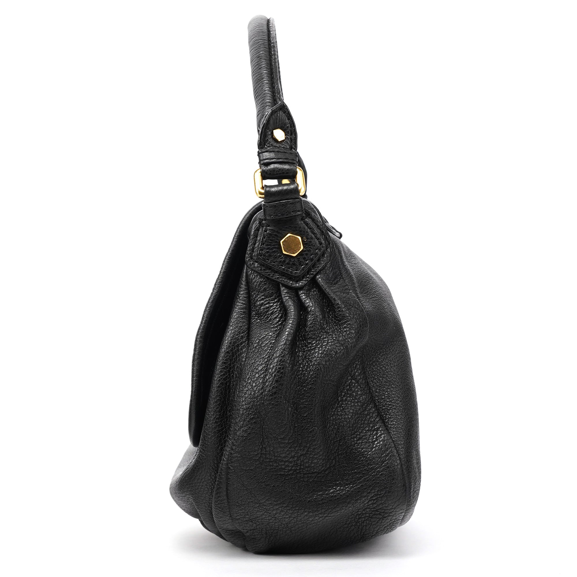 Marc by Marc Jacobs Black Leather Classic Q 2-Way Bag