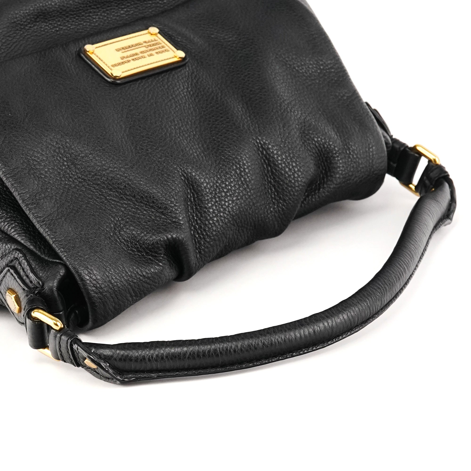Marc by Marc Jacobs Black Leather Classic Q 2-Way Bag