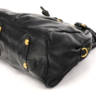 Marc by Marc Jacobs Black Leather Classic Q 2-Way Bag