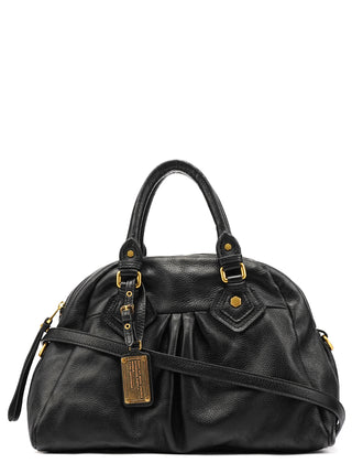 Marc by Marc Jacobs Black Leather Classic Q 2-Way Bag