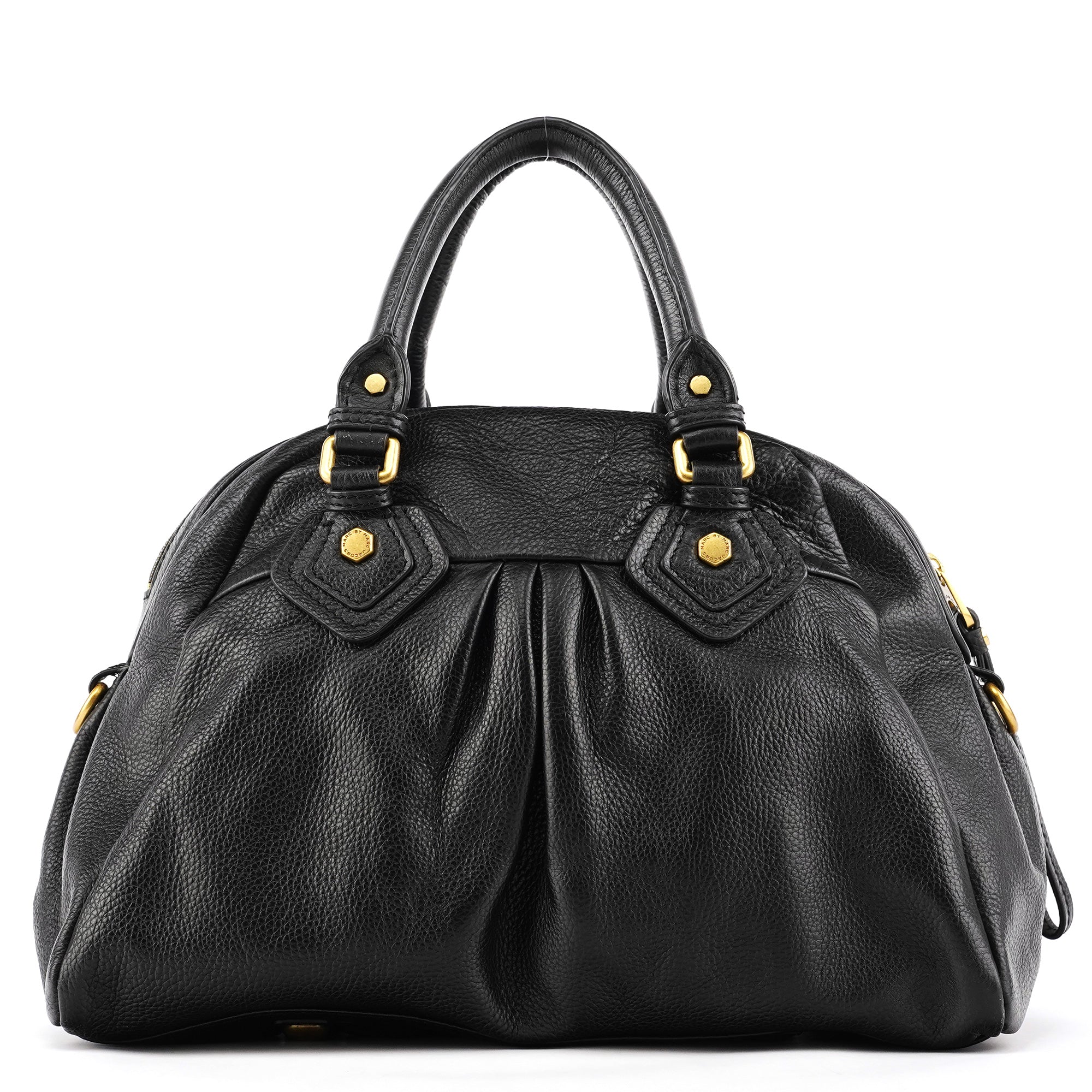Marc by Marc Jacobs Black Leather Classic Q 2-Way Bag