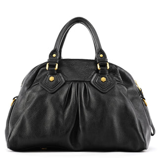 Marc by Marc Jacobs Black Leather Classic Q 2-Way Bag