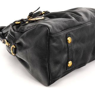 Marc by Marc Jacobs Black Leather Classic Q 2-Way Bag