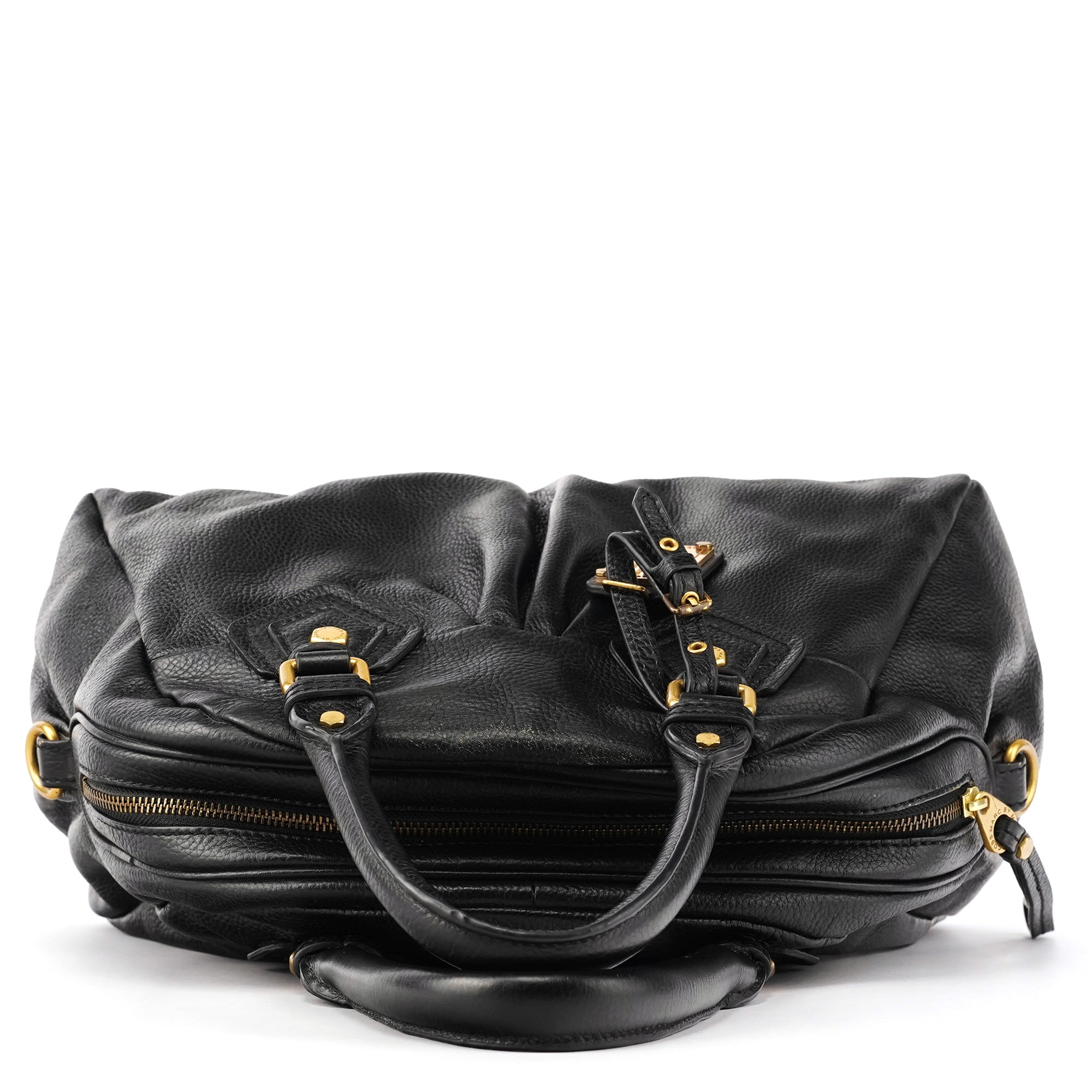Marc by Marc Jacobs Black Leather Classic Q 2-Way Bag