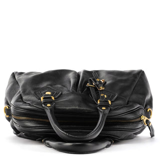Marc by Marc Jacobs Black Leather Classic Q 2-Way Bag