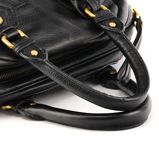 Marc by Marc Jacobs Black Leather Classic Q 2-Way Bag