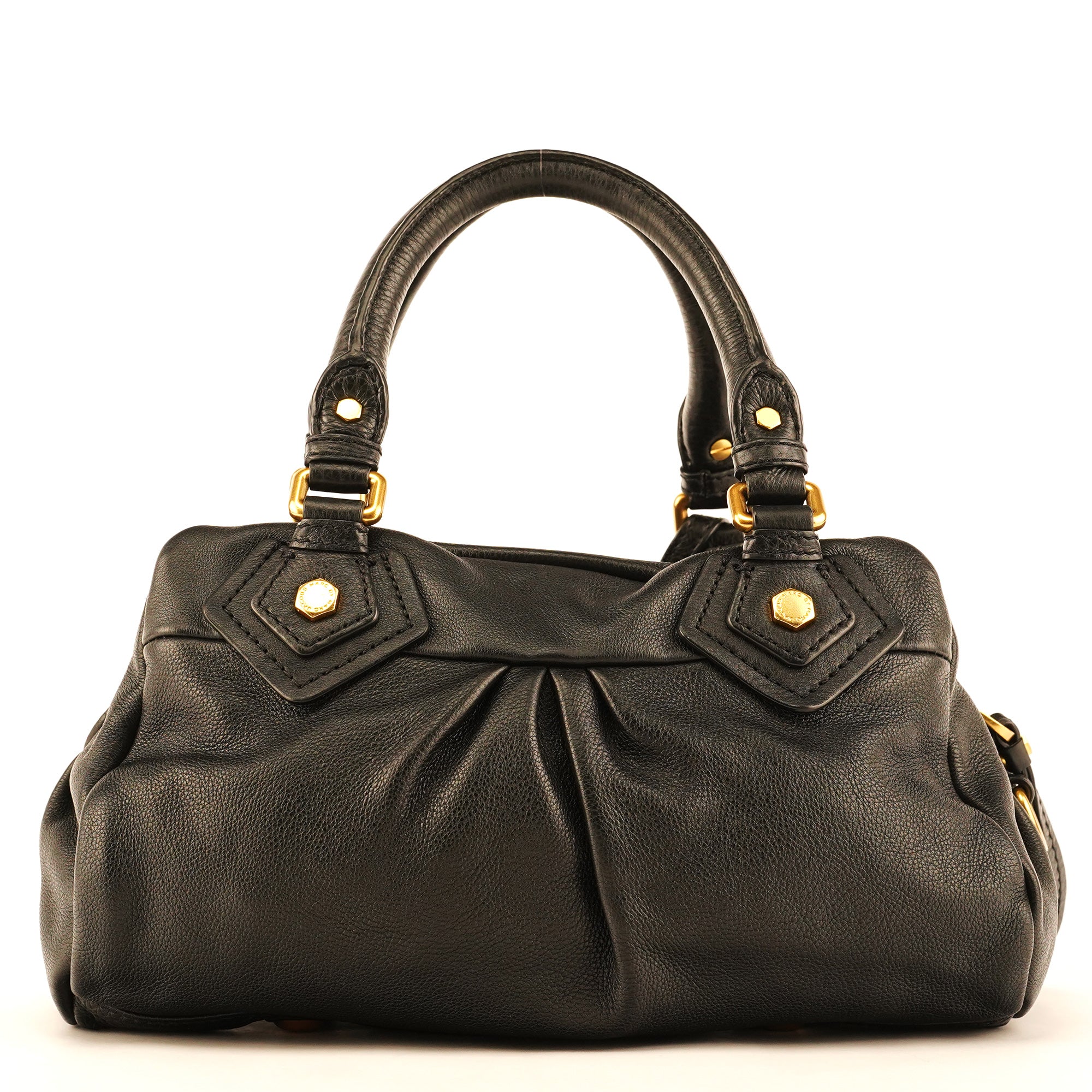 Marc by Marc Jacobs Black Leather Classic Q 2-Way Bag