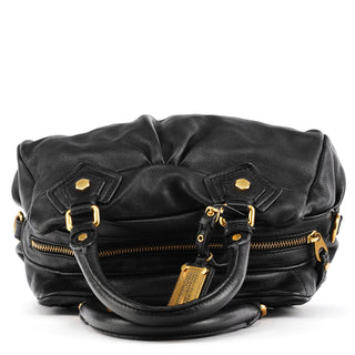 Marc by Marc Jacobs Black Leather Classic Q 2-Way Bag