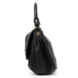 Marc by Marc Jacobs Black Leather Classic Q 2-Way Bag