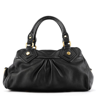 Marc by Marc Jacobs Black Leather Classic Q Baby Groovee 2-Way Bag