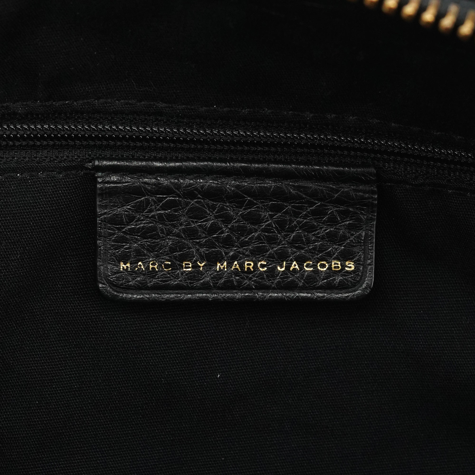 Marc by Marc Jacobs Sac bowling Classic Q en cuir noir
