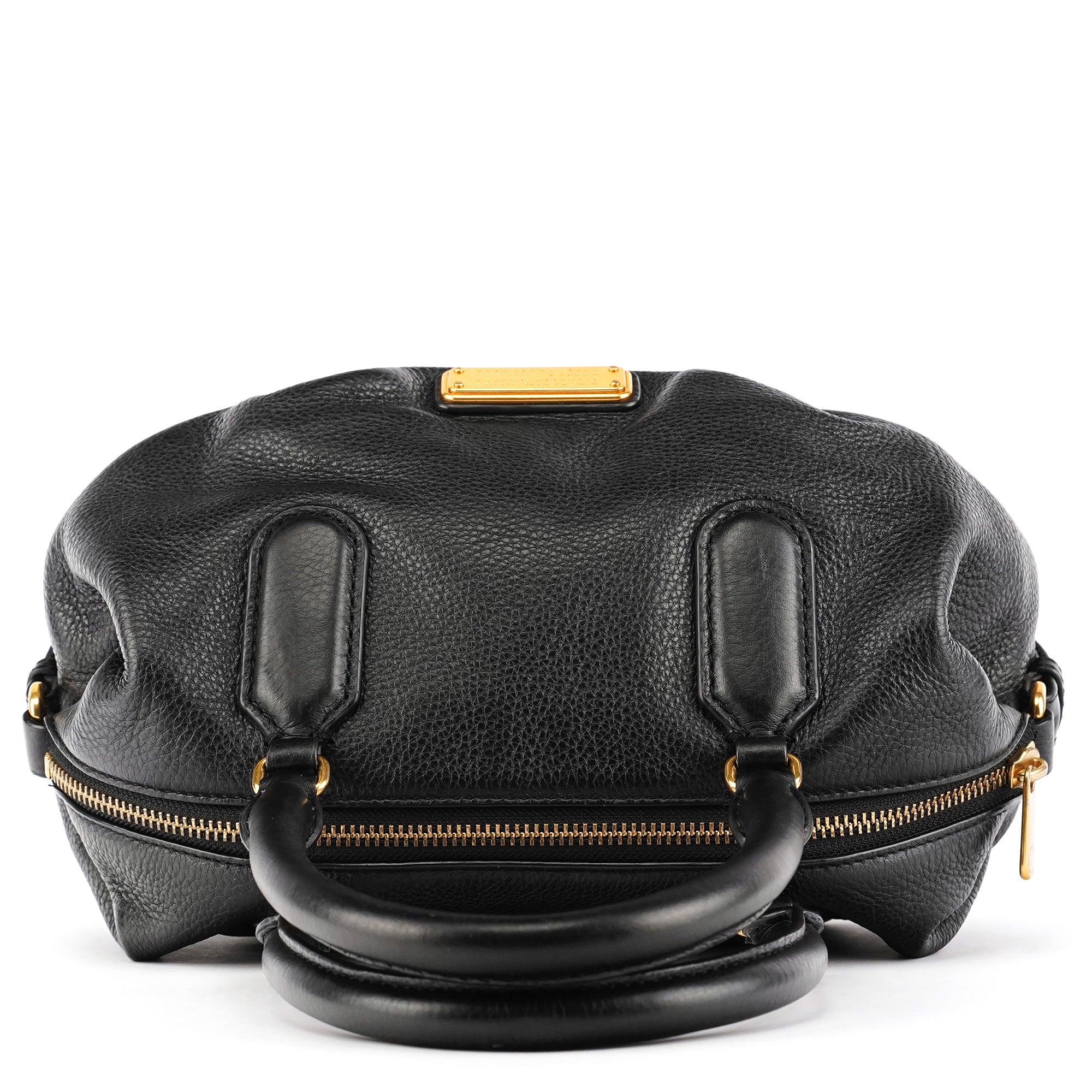 Marc by Marc Jacobs Sac bowling Classic Q en cuir noir