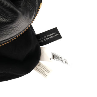Marc by Marc Jacobs Black Leather Classic Q Bowling Bag