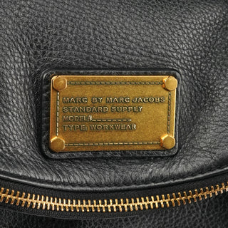 Marc by Marc Jacobs Black Leather Classic Q Crossbody Bag