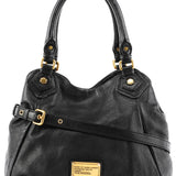 Marc by Marc Jacobs Black Leather Classic Q Fran 2-Way Bag