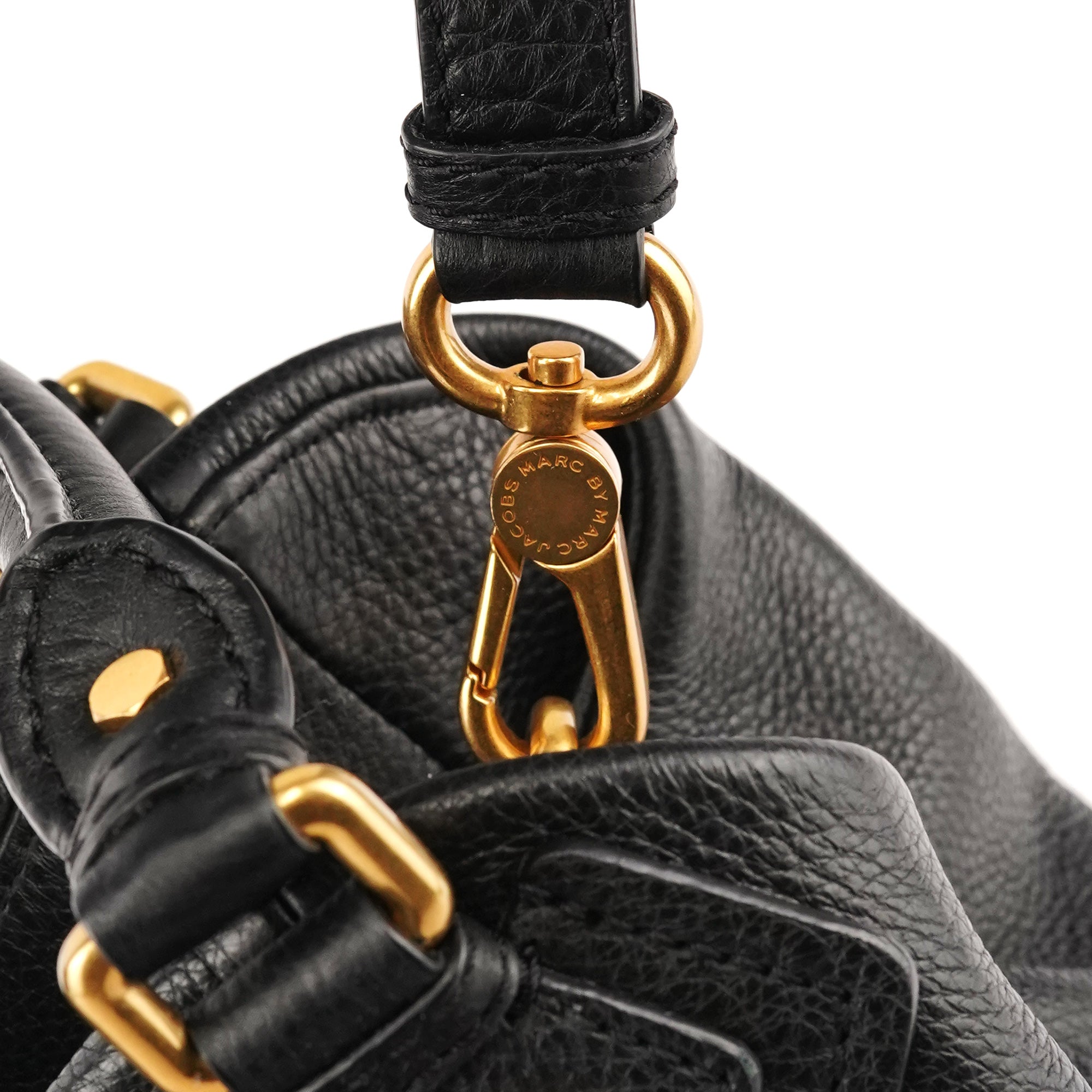 Marc by Marc Jacobs Black Leather Classic Q Fran 2-Way Bag