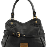 Marc by Marc Jacobs Black Leather Classic Q Fran 2-Way Bag