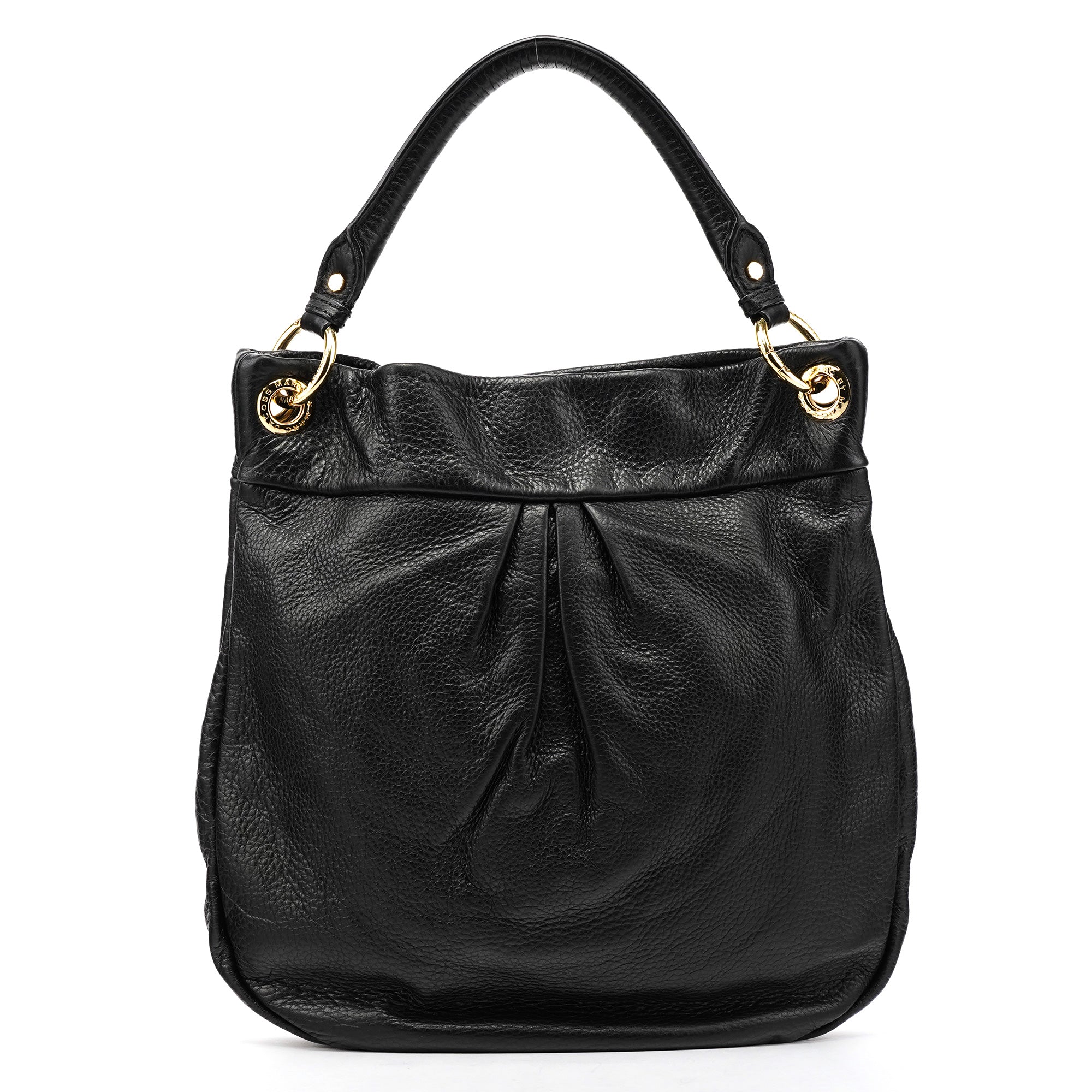 Marc by Marc Jacobs Sac hobo deux portés Classic Q Hillier en cuir noir