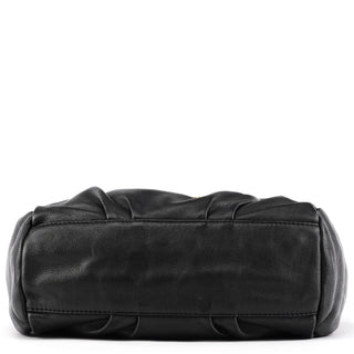 Marc by Marc Jacobs Black Pebbled Leather Classic Q Fran 2-Way Bag