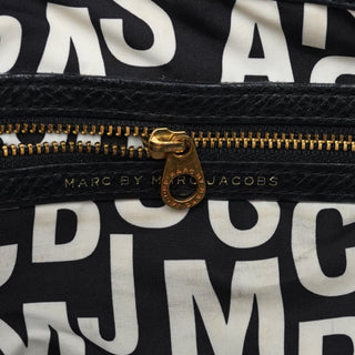 Marc by Marc Jacobs Black Pebbled Leather Classic Q Fran 2-Way Bag