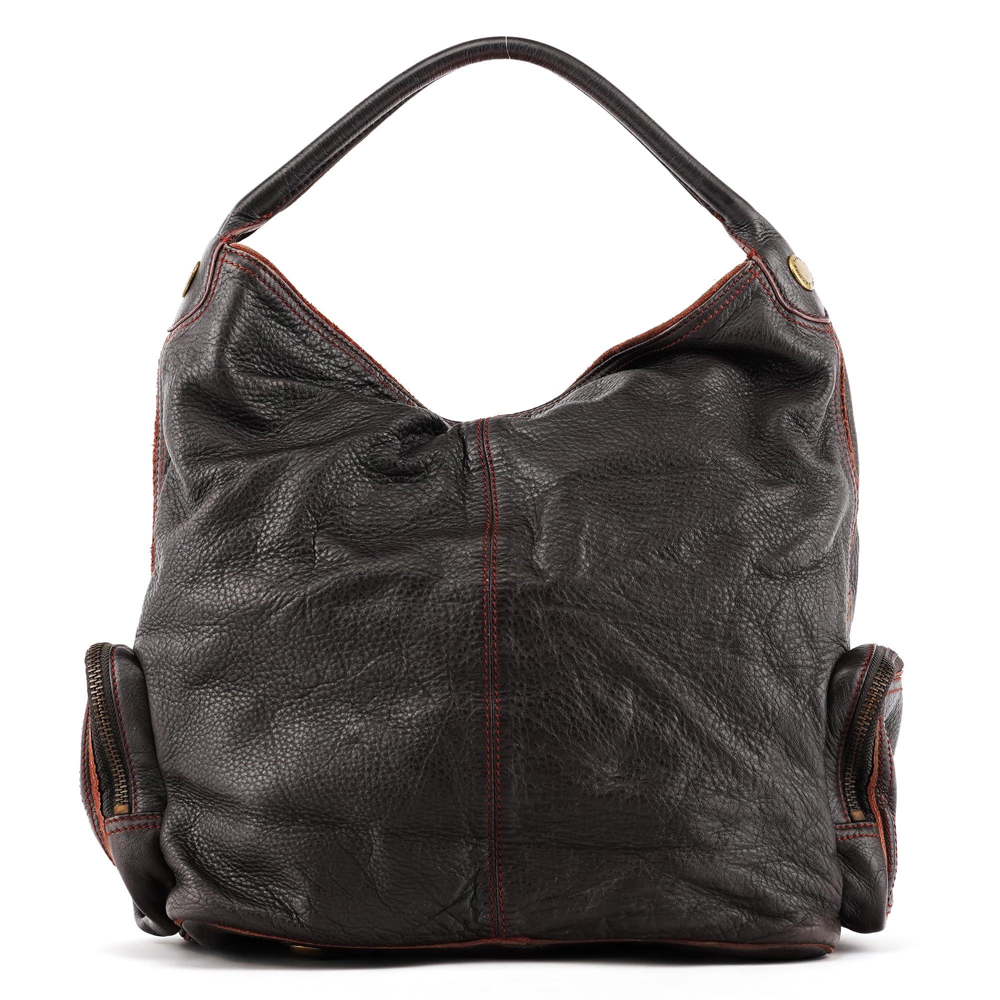 Marc by Marc Jacobs Brown Leather Multi-Pocket 2-Way Bag
