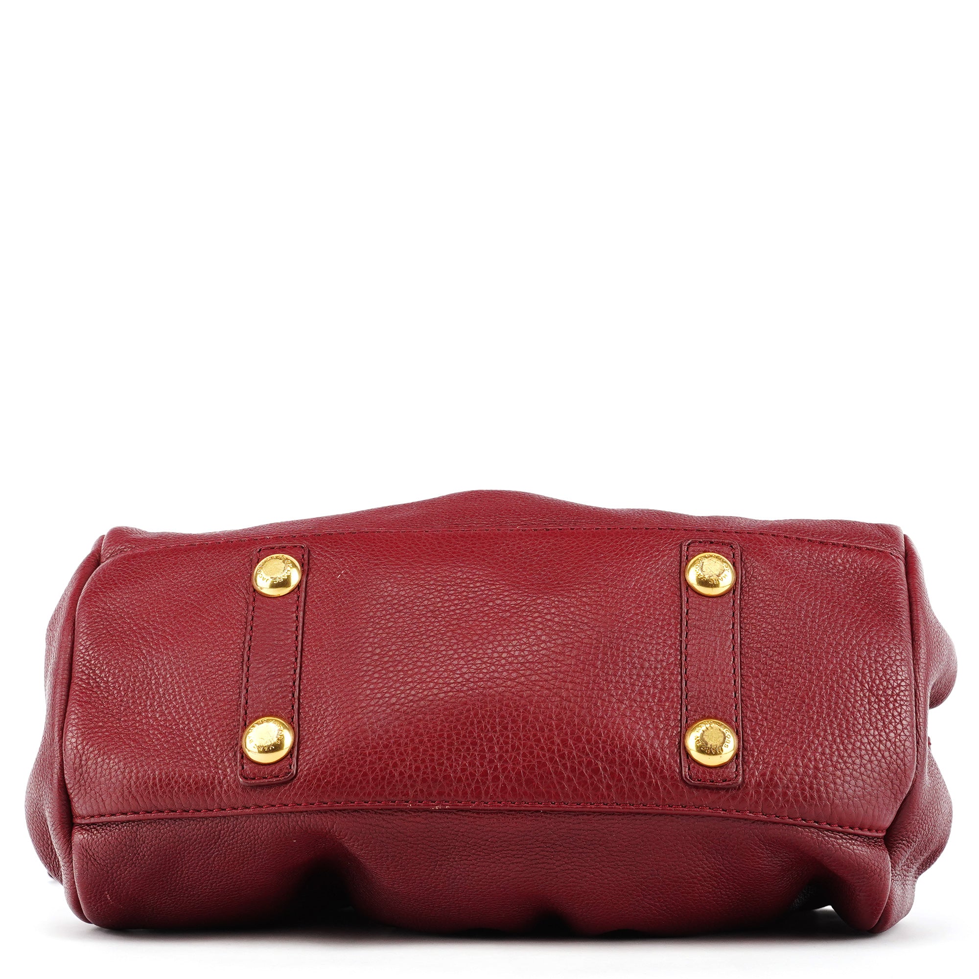 Marc by Marc Jacobs Burgundy Leather Classic Q 2-Way Bag
