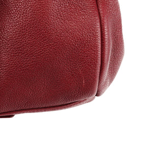 Marc by Marc Jacobs Burgundy Leather Classic Q 2-Way Bag