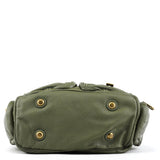 Marc by Marc Jacobs Khaki Green Leather Multi-Pocket Shoulder Bag