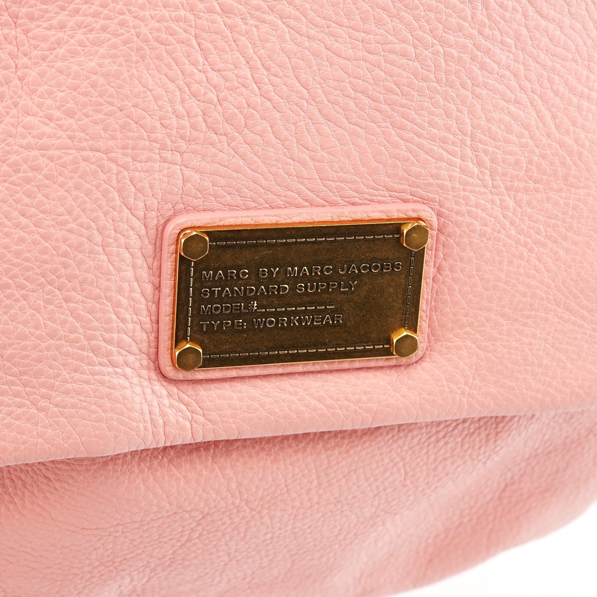Marc by Marc Jacobs Pink Leather Classic Q 2-Way Bag