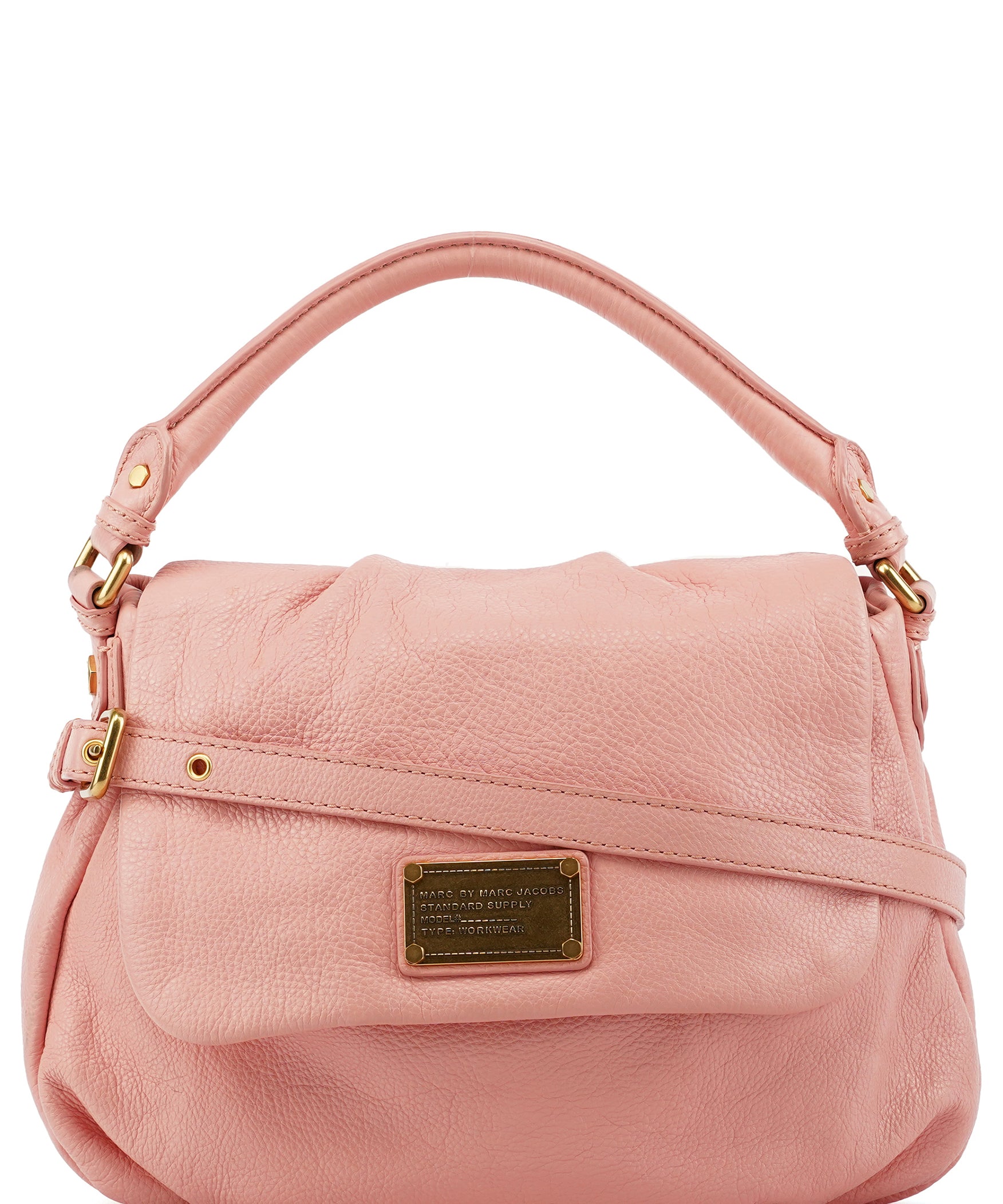 Marc by Marc Jacobs Pink Leather Classic Q 2-Way Bag