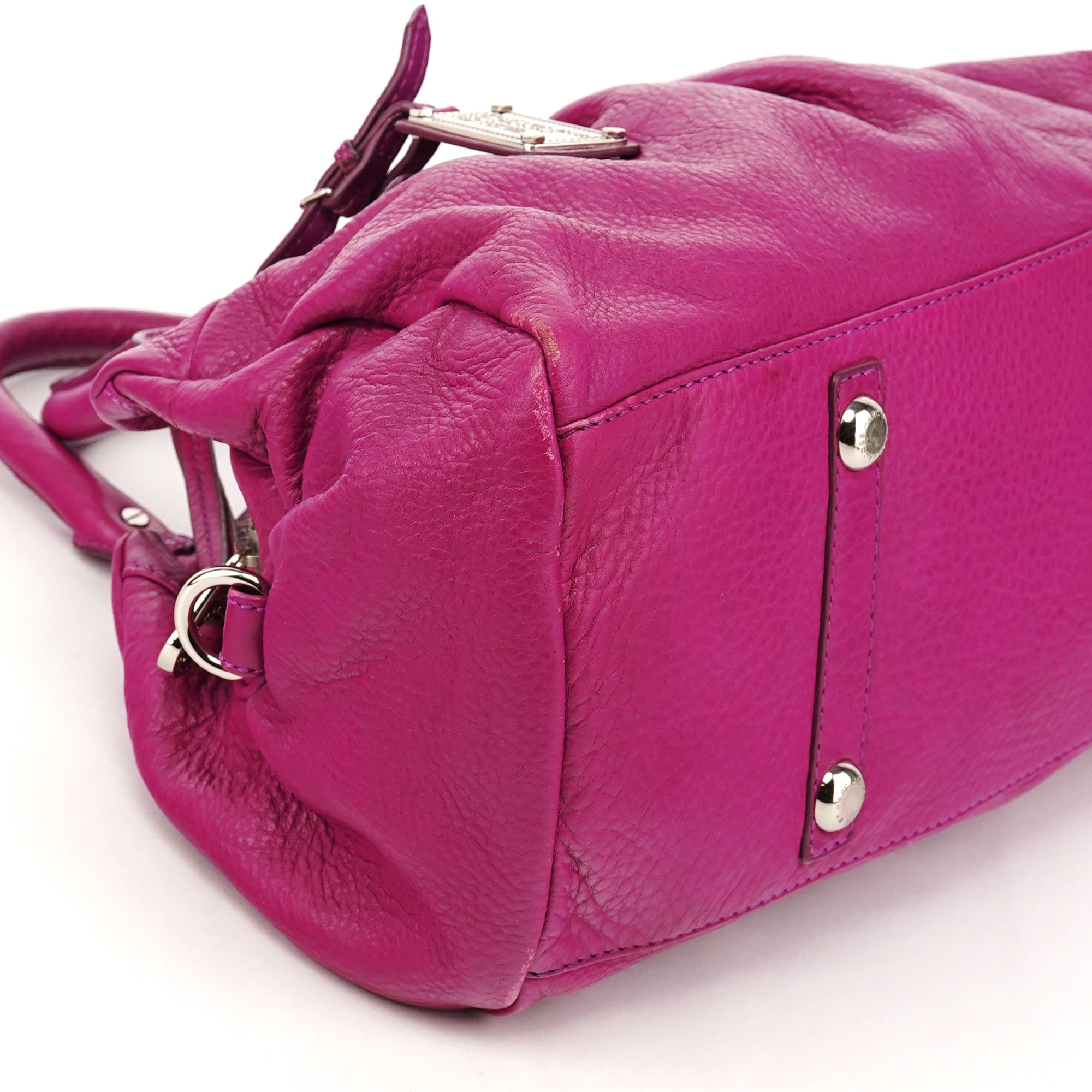 Marc by Marc Jacobs Classic Q 2-Way Tasche aus Leder in Rosa